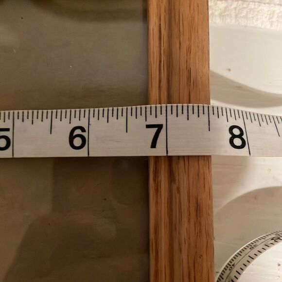 5” x 7”  single wide moulding rustic wood wall and desk mount picture frame - Picture 15 of 15